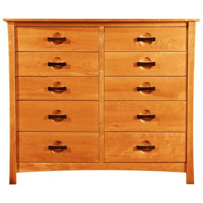 Copeland Furniture Berkeley 10 Drawer Dresser - Color: Wood tones - 2-BER-80-23