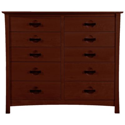 Copeland Furniture Berkeley 10 Drawer Dresser - Color: Wood tones - 2-BER-80-33