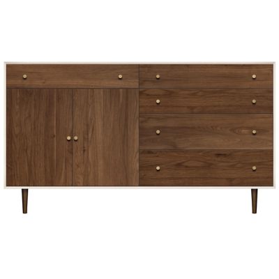 MiMo 4 Drawer/1 Drawer and 2 Door Dresser