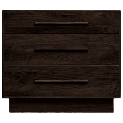 Copeland Furniture Moduluxe 29-Inch 3 Drawer Dresser - Color: Black - 2-MOD