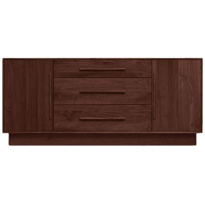 Copeland Furniture Moduluxe Three-Drawer Dresser with Flanked Doors, 29-Inc