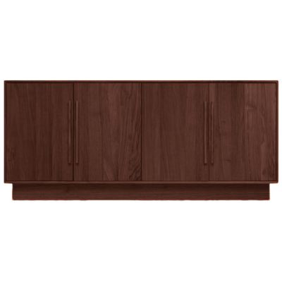 Copeland Furniture Moduluxe Four-Door Dresser, 29-Inch High - Color: Brown 