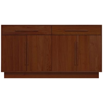 Copeland Furniture Moduluxe Two-Drawer over Four-Door Dresser, 35-Inch High