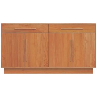 Copeland Furniture Moduluxe Two-Drawer over Four-Door Dresser, 35-Inch High