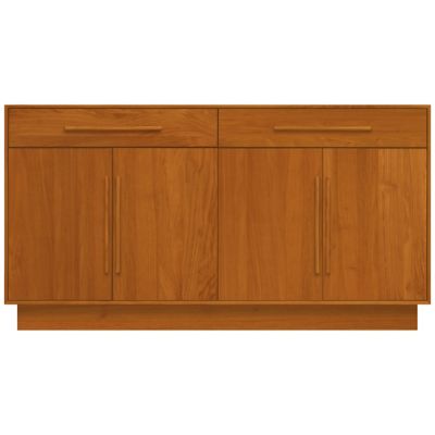 Copeland Furniture Moduluxe Two-Drawer over Four-Door Dresser, 35-Inch High