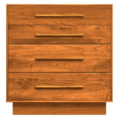 Copeland Furniture Moduluxe 35-Inch 4 Drawer Dresser - Color: Brown - 2-MOD