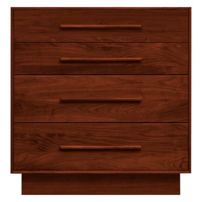 Copeland Furniture Moduluxe 35-Inch 4 Drawer Dresser - Color: Brown - 2-MOD