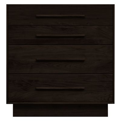 Copeland Furniture Moduluxe 35-Inch 4 Drawer Dresser - Color: Black - 2-MOD