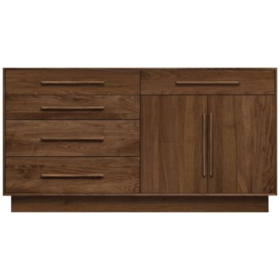 Moduluxe Five-Drawer, Two-Door Dresser, 35-Inch High