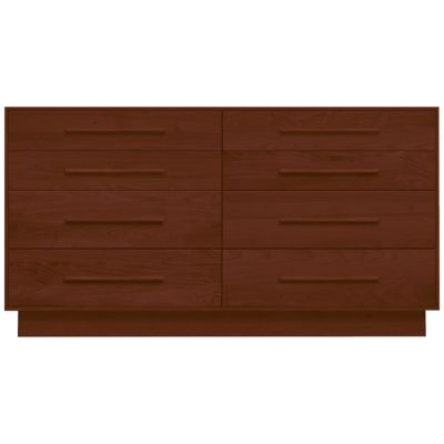 Copeland Furniture Moduluxe 35-Inch 8 Drawer Dresser - Color: Brown - 2-MOD