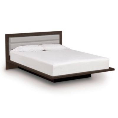 Copeland Furniture Moduluxe 35-Inch Platform Bed with Leather Headboard - C