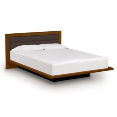 Copeland Furniture Moduluxe 35-Inch Platform Bed with Leather Headboard - C