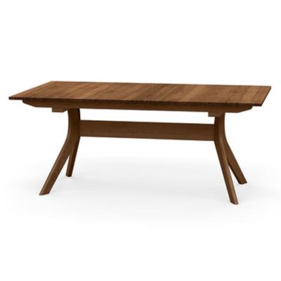 Copeland Furniture Audrey Wood Extension Table - Color: Brown - Size: 60-8