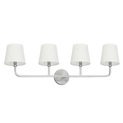 Capital Lighting Dawson Vanity Light - Color: Silver - Size: 4 light - 1193