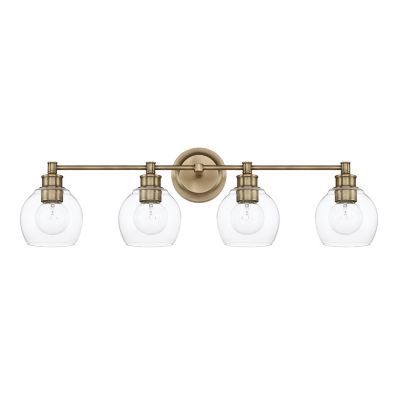 Capital Lighting Mid-Century Vanity Light - Color: Brass - Size: 4 light - 