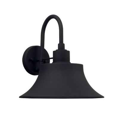 Capital Lighting Brock Outdoor Wall Sconce - Color: Black - Size: Medium - 