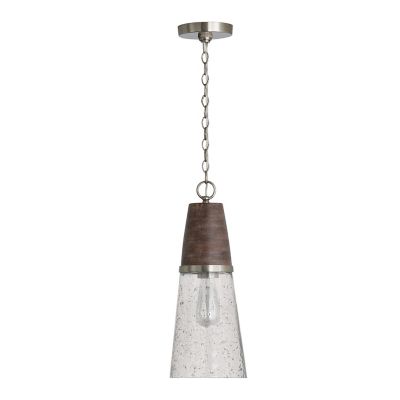 Capital Lighting Connor Mini Pendant Light - Color: Wood tones - Size: 1 li