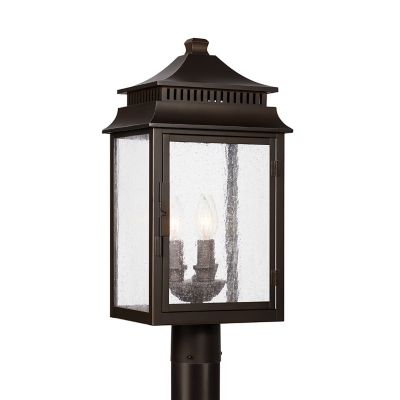 Capital Lighting Sutter Creek Outdoor Post Light - Color: Oil Rubbed - Size