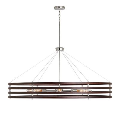 Capital Lighting Dalton Chandelier - Color: Brown - Size: Large - 439981DN