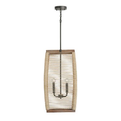 Capital Lighting Jacob Foyer Pendant Light - Color: Grey - Size: 4 light - 