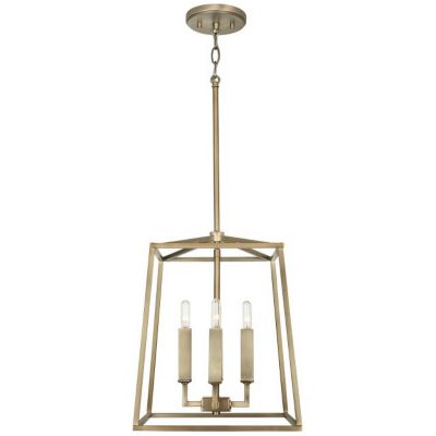 Capital Lighting Thea Pendant Light - Color: Brass - Size: Small - 537641AD