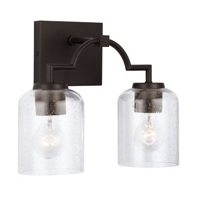 Capital Lighting Carter Vanity Light - Color: Clear - Size: 2 light - 13932