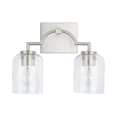 Capital Lighting Carter Vanity Light - Color: Clear - Size: 2 light - 13932