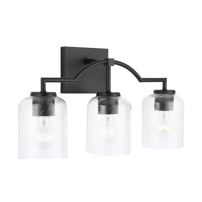 Capital Lighting Carter Vanity Light - Color: Clear - Size: 3 light - 13933