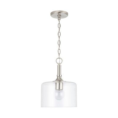 Capital Lighting Carter Pendant Light - Color: Clear - Size: 1 light - 3393