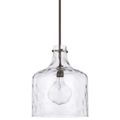 Capital Lighting Crawford Pendant Light - Color: Clear - Size: 1 light - 32