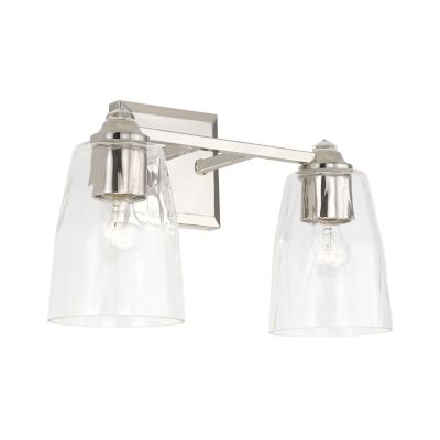 Capital Lighting Laurent Bath Bar - Color: Silver - Size: 2 light - 141821P