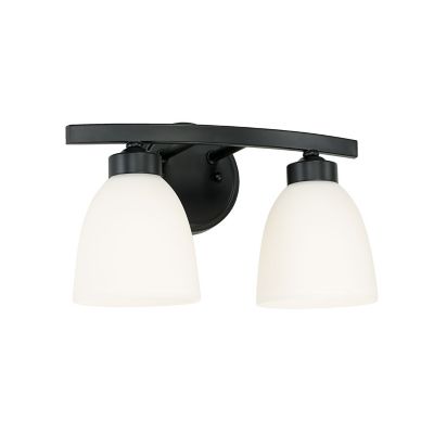 Capital Lighting Jameson Vanity Light - Color: White - Size: 2 light - 1143