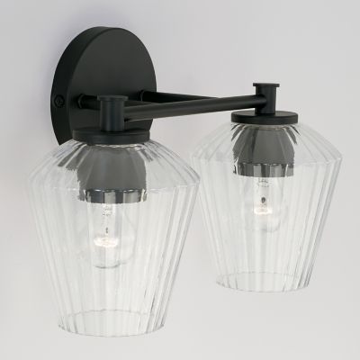 CPL2175023 Capital Lighting Beau Vanity Light - Color: Black  sku CPL2175023