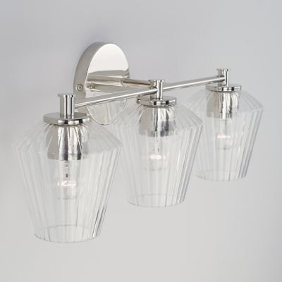 Capital Lighting Beau Vanity Light - Color: Silver - Size: 3 light - 141431