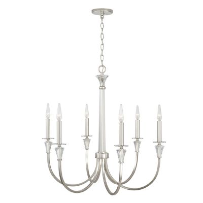 CPL2175033 Capital Lighting Laurent Chandelier - Color: Silve sku CPL2175033