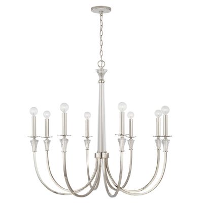 CPL2175034 Capital Lighting Laurent Chandelier - Color: Silve sku CPL2175034