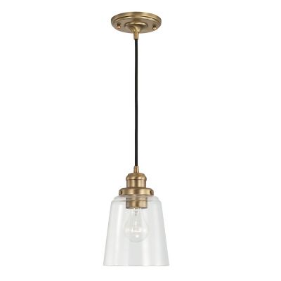 Capital Lighting Fallon Mini Pendant Light - Color: Clear - Size: 1 light -