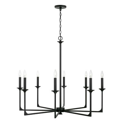 CPL2175041 Capital Lighting Clint Chandelier - Color: Black - sku CPL2175041