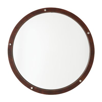 Capital Lighting Decorative Wooden Frame Mirror - Color: Brown - 739901MM