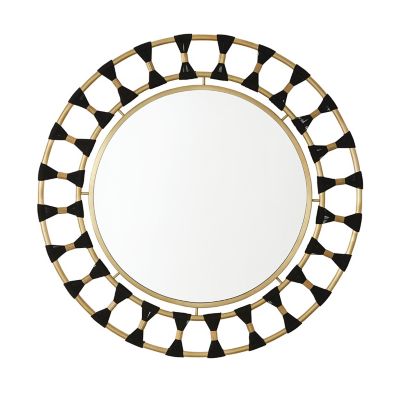 CPL2175319 Capital Lighting Pinched Roped Round Mirror - Colo sku CPL2175319