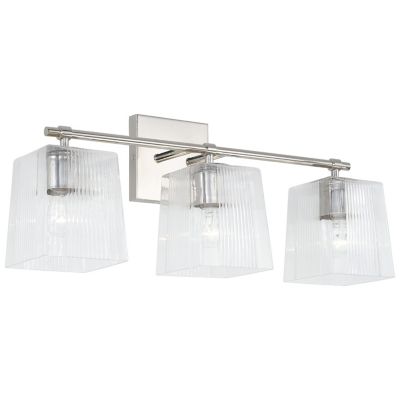 Capital Lighting Lexi Vanity Light - Color: Silver - Size: 3 light - 141731