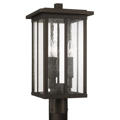 Capital Lighting Barrett Outdoor Post Mount - Color: Bronze - Size: 3 light