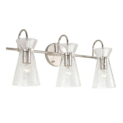 Capital Lighting Mila Vanity Light - Color: Silver - Size: 3 light - 142431