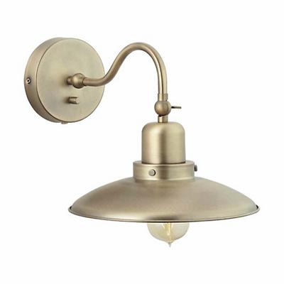 Industrial Wall Sconce (Aged Brass) - OPEN BOX RETURN