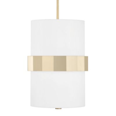 Capital Lighting Sutton Pendant Light - Color: White - 346221SF