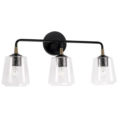 CPL2362563 Capital Lighting Amara Vanity Light - Color: Black sku CPL2362563