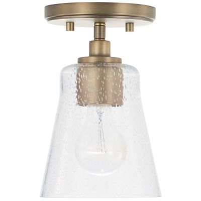 Capital Lighting Baker Pendant Light - Color: Clear - Size: Small - 346911A