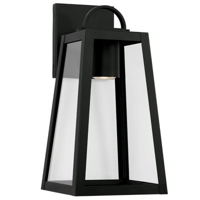 Capital Lighting Leighton Outdoor Downlight Wall Sconce - Color: Black - Si