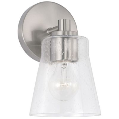 Capital Lighting Baker Wall Sconce - Color: Silver - Size: 1 light - 646911