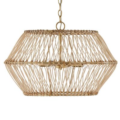 Capital Lighting Wren Pendant Light - Color: Brass - 344142MA